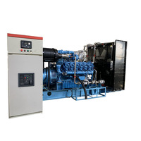 900kw 1000kw GNL GNC naturel méthane gaz électrogène alimenté par Baudouin 16M33D1280NG10