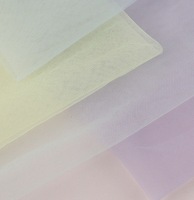 Tulle 20D respirant 19 g/m² ultra-fin, tissu en dentelle de nylon 100 % pour doublure ou vêtements, tissu en tulle doux comme de la soie