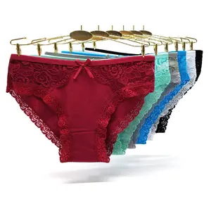 In stock cotton ladies panties wholesale ebay women's panties