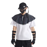 Cape Réfléchissante Colorée Effet Irisé Halloween, Accessoire de Cosplay Magique Médiéval, Châle Lumineux pour Fête, Vente en Gros AL099-W
