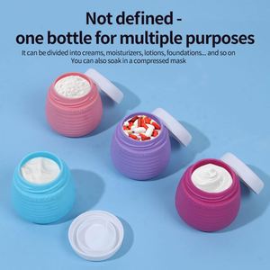 Envase de Crema Facial con Logotipo Personalizado 2026, Tubo Cosmético, Frasco a Prueba de Fugas, Juego de Envases de Viaje con Tapa de Rosca - Product Image 4
