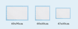 Protège-draps absorbants jetables 5 couches pour <span class=keywords><strong>incontinence</strong></span> fécale, marque privée, adhésifs, 40x60 par pièce, format professionnel 60x90 - Product Image 4