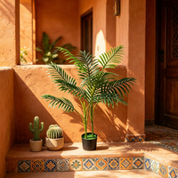 Mini palmier artificiel Areca, palmier Phénix, plante artificielle pour la décoration de petite pièce, événements, mariage, Noël, Nouvel An, arrangements floraux