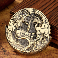 2025 Einzigartige Spiel party bevorzugt Castle Dragon Dice Spinner für RPG-Rollenspiel-Tischs piel geschenke