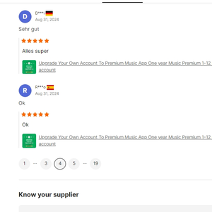 Ricarica Stabile di 1 Mese per Account Personali Spotify Music (1 pz) - Product Image 6