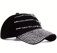 Gorra de Béisbol Deportiva para Mujer, Protección Solar para Todas las Estaciones, Diseño con Letras, Tela Transpirable, Estilo Denim, Visera Curva, para Actividades al Aire Libre, Primavera, Verano, Ocio