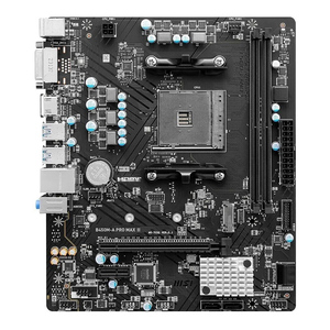 เมนบอร์ดประสิทธิภาพสูง B450M-A PRO MAX II รองรับซ็อกเก็ต AM4 DDR4 64GB M.2 SATA mATX ALC897 HDMI PCIe 3.0 x4 สำหรับคอมพิวเตอร์เล่นเกม - Product Image 1