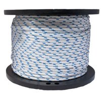 Corde statique tressée en diamant de 3/8 po pour sports de plein air et tyrolienne
