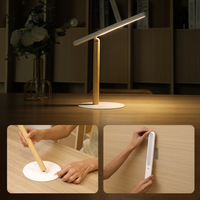Lampe de bureau LED moderne et créative, rechargeable USB, à intensité variable, pour chevet, chambre et maison, vente en gros