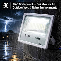 Projecteurs LED blancs 30 W IP66 étanches pour jardin, angle de faisceau 120° - Vente directe usine