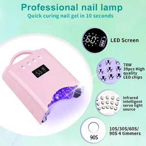 Máquina de Secado Rápido para Esmalte de Uñas en Gel, Lámpara de Uñas con Sensor Infrarrojo Inteligente, Pantalla LED, 4 Temporizadores, Herramienta de Curado de Manicura Potente, Venta al por Mayor - Product Image 4