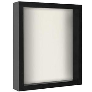 New <strong>Square</strong> Deep Shadow Box <strong>White</strong> Black Photo Picture <strong>Frames</strong> - Product Image 6