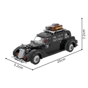 Funbuild MOC-241094 Le Coffret de Blocs de Construction de Voiture Classique La <span class=keywords><strong>Famille</strong></span> <span class=keywords><strong>Addams</strong></span> - Product Image 3