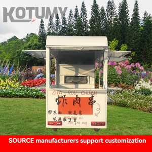 Elektrischer multifunktion aler Allrad-Frühstücks wagen, kommerzielles Restaurant Mobile Burger und Kaffee wagen - Product Image 5