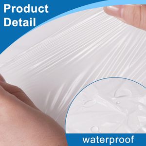 Painter Plastic Drop Cloth 9x12ft Waterproof Disposable <b>Tarp</b> for Painting Furniture Cover - Product Image 1