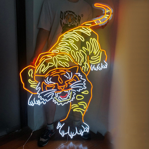 Individuelle Tiger LED-Neonschilder für Hochzeiten, Partys und Heimdekoration, Anpassbare Neonschilder für Bars und Geschäfte, Logo-Neonlichter - Product Image 2
