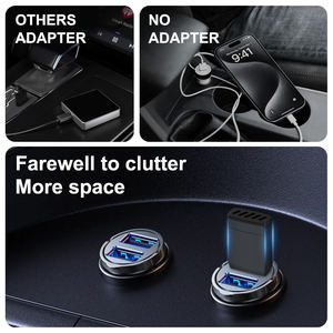 Adaptador Inalámbrico CarPlay 2 en 1 Ultra Rápido WiFi 6 B T5.3 Sin Latencia Mini Smart Dongle para CarPlay con Cable a Inalámbrico y Android <span class=keywords><strong>Auto</strong></span> - Product Image 2