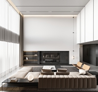 Service d'aménagement intérieur clé en main tout-en-un pour résidences de luxe, décoration de maisons personnalisées, projets d'aménagement intérieur clé en main