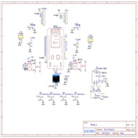 Kit éducatif ESP32 avec télécommande, contrôle multi-mode via LoRa WiFi pour Bluetooth et gyroscope intégré
