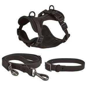 Correa de Lujo para Perro Lista para Enviar, Arnés y Correa Impermeables de PVC para Perros Pequeños, Medianos y Grandes - Product Image 5