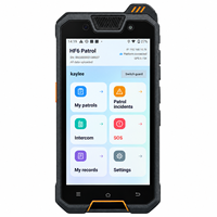 Sistem Patroli GPS 4G Real-Time IP68 Tahan Banting dengan Pemindai Kartu NFC & Kode QR, Pengenal Wajah Android, dan Tombol SOS