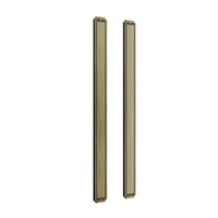 Poignées de porte en verre modernes de style chinois, jumelées à des poignées de porte en bois à double ouverture pour les boîtes de club et les salles de banquet
