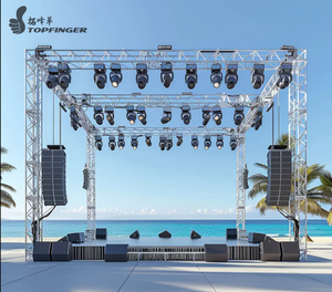 TFR Outdoor Event Concerts Display Racks Système de fermes de toit modulaire Connexion rapide pour équipement de scène Aluminium durable - Product Image 1