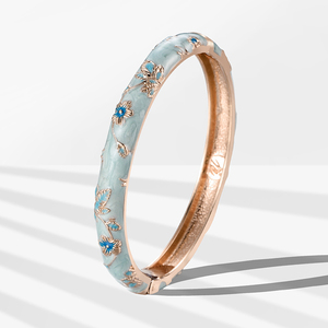 Daily <span class=keywords><strong>Celeste</strong></span> Petal Delicado Brazalete Joyería Mujer Moda Pulsera Pulseras Personalizadas - Product Image 2