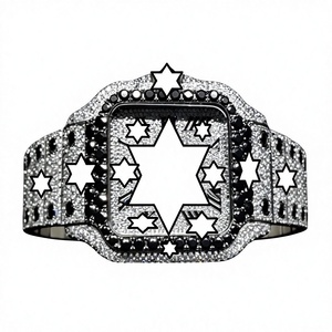 Montre de luxe VVS Moissanite entièrement sertie de diamants, cadran carré, chiffres romains, montre-bracelet automatique, bijoux hip-hop - Product Image 1