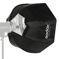 Boîte à Lumière Parapluie Octogonale Portable Godox 120cm SB-UE 120cm 47in avec Monture Bowens pour Speedlite