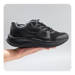 Zapatillas Deportivas de Color Sólido con Cordones y Tacón Bajo para Entrenamiento - Product Image 1