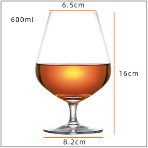 Offre Spéciale sans plomb Soufflé à la main en verre Brandy Gobelet verres À Vin - Product Image 2