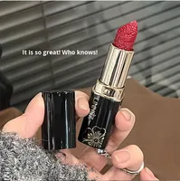 Rouge à lèvres abordable, rouge à lèvres bicolore, rouge à lèvres mode rouge est durable et ne se décolore pas facilement, rouge à lèvres bon marché
