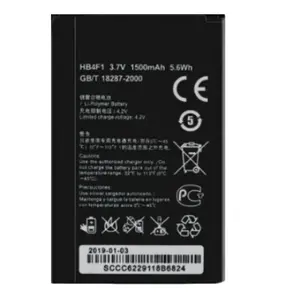 Ruixi Batterij 1500Mah Hb4f1 Batterij Voor U8220,U8230,E5830,E5838,E5,C8600, T-Mobiele Puls, E585 Mobiele Telefoon Batterijen