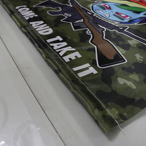 Chất Lượng 270G Polyester 10ft * 8ft Không Thấm Nước UV Chống Treo Backdrop <span class=keywords><strong>Banner</strong></span> Cho Quảng Cáo Di Động Với Tay Áo Trên Dưới - Product Image 3