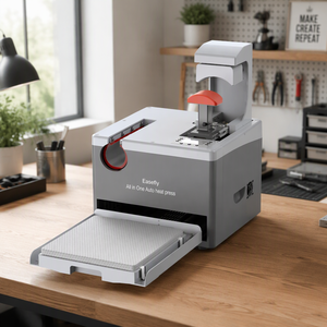12 1 Automatic Flatbed Multifunction Heat Transfer <b>Machine</b> Sublimation Cup <b>Printing</b> Mug <b>T</b>-<b>shirt</b> Press 110V/220V 1 Year - Product Image 1