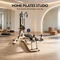 Lit de Pilates en bois de chêne, équipement de Pilates professionnel pour studio et domicile