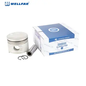 Wellfar ISO ODM OEM fabrika motor parçaları 13101-54091 13101-54080 piston 2l dizel pistonlar toyota