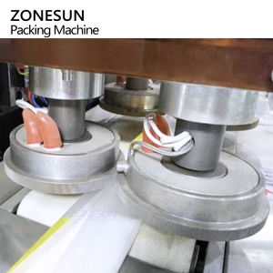 ZONESUN ZS-WP260A Automatic Pillow Type Single Sheet Sachet Wet Tissue Wipe Packing <b>Machine</b> Wet Wipe <b>Making</b> Packaging Equipment - Product Image 4
