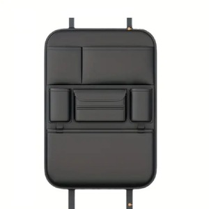 Sac de rangement multifonction en cuir pour dossier de siège de voiture, sacs de rangement en cuir pour dossier de siège de voiture - Product Image 2