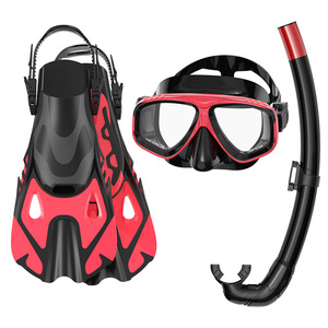 Equipo de <span class=keywords><strong>Snorkel</strong></span> de Silicona Impermeable para Adultos al por Mayor con Aletas, Gafas y Bolsa de Almacenamiento para Buceo - Product Image 6