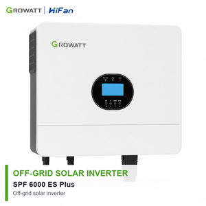 Inversor Solar Híbrido <span class=keywords><strong>Growatt</strong></span> HiFan 6kW <span class=keywords><strong>SPF</strong></span> 6000 ES Plus 6000W con Doble MPPT y Cargador de 100A - Product Image 1