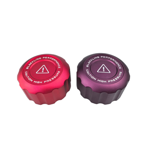 Tùy chỉnh CNC nhôm Moto Phụ tùng xe máy Phụ kiện phía sau phanh hồ chứa Bìa gia công dịch vụ cho MT 07 09 MT03 MT25 YZF R3 - Product Image 5