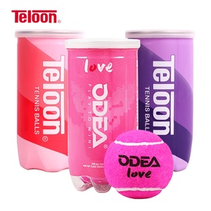 Pelotas de Tenis <span class=keywords><strong>ODEA</strong></span> Edición Limitada Rosa para el Día de San Valentín, para Parejas Principiantes, Alta Elasticidad, Entrenamiento y Práctica - Product Image 1