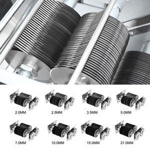 Máquina Cortadora de Carne Comercial de Sobremesa, 850W, 200kg/h, Juego de Cuchillas de 2-21mm Opcional - Product Image 6