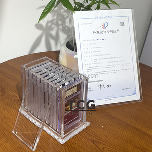 TCG Nouveau Design Acrylique Grading Card Box pour BGS 10 Arce Us VSTAR <span class=keywords><strong>Pokémon</strong></span> (2022) <span class=keywords><strong>Brilliant</strong></span> Stars-176/172 BGS Grad Card avec aimant - Product Image 6
