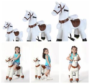 高品质毛绒机械马玩具儿童骑在马玩具小马上 - Product Image 3