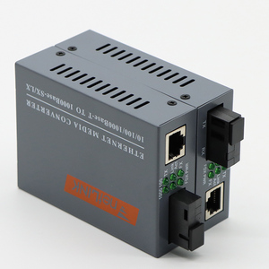 Convertidor <span class=keywords><strong>de</strong></span> Medios <span class=keywords><strong>de</strong></span> Fibra Monomodo HTB-3100AB 10/100M 25KM con RJ45 Netlink para <span class=keywords><strong>Redes</strong></span> FTTH/FTTB/FTTX, Certificado CE - Product Image 1