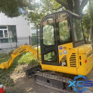 Excavadora de cadenas mini Komatsu PC20 de segunda mano, modelo 2021, 2 toneladas, con bomba de engranajes y rodamientos, de alta calidad y precio económico, en venta. - Product Image 2