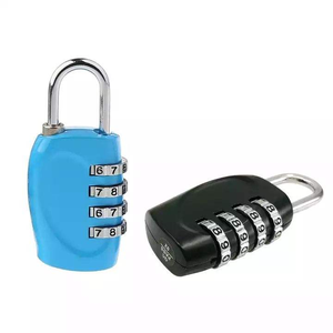 <span class=keywords><strong>Cadenas</strong></span> en alliage de zinc à 4 chiffres en gros avec <span class=keywords><strong>code</strong></span> numérique pour la sécurité et les voyages - Product Image 4